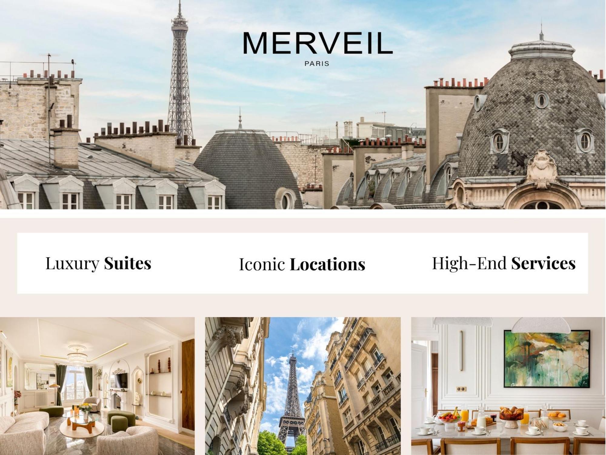 Merveil - Luxury Suite - Champs Elysees - Mermoz Paris Bagian luar foto
